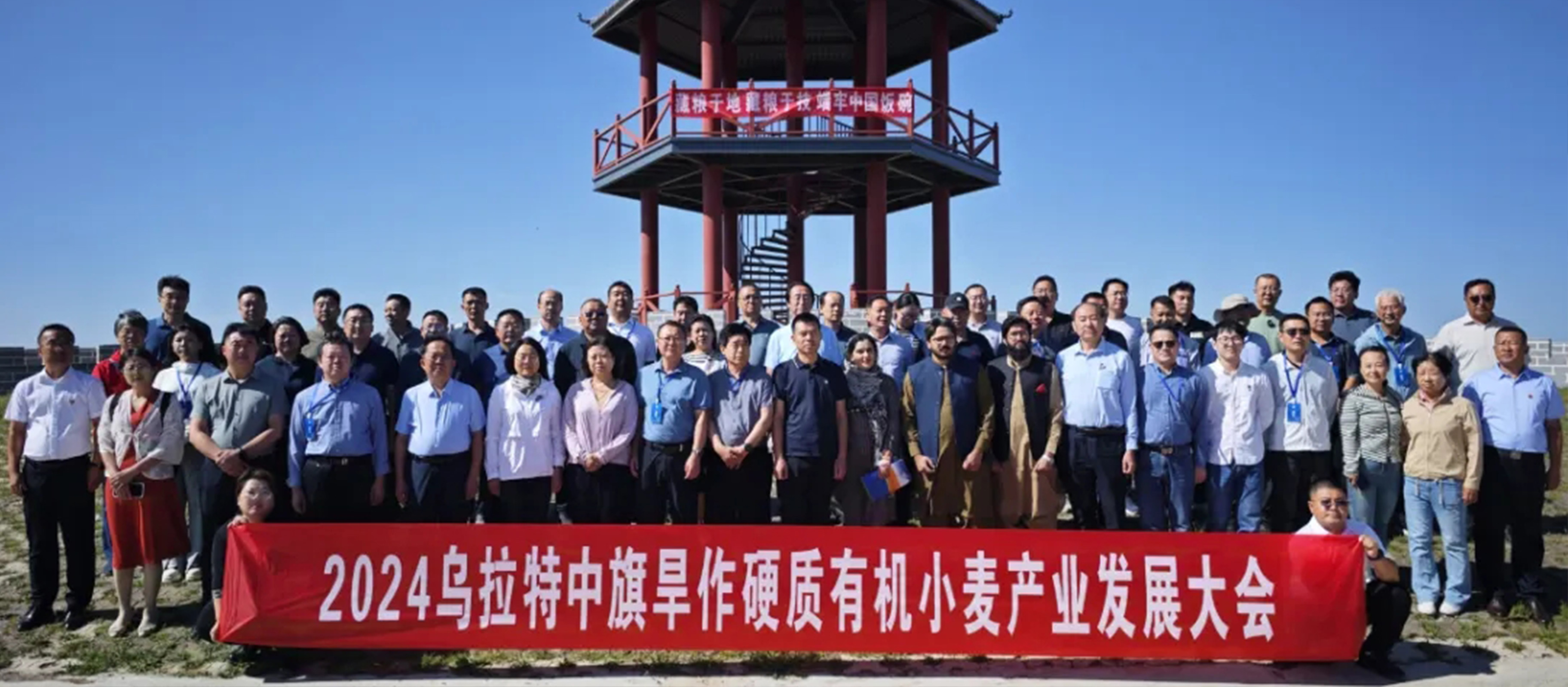 三松兄弟應(yīng)邀參加烏拉特中旗旱作硬質(zhì)有機(jī)小麥產(chǎn)業(yè)發(fā)展大會并為其獻(xiàn)策！